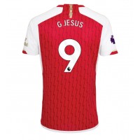 Fotbalové Dres Arsenal Gabriel Jesus #9 Domácí 2023-24 Krátký Rukáv